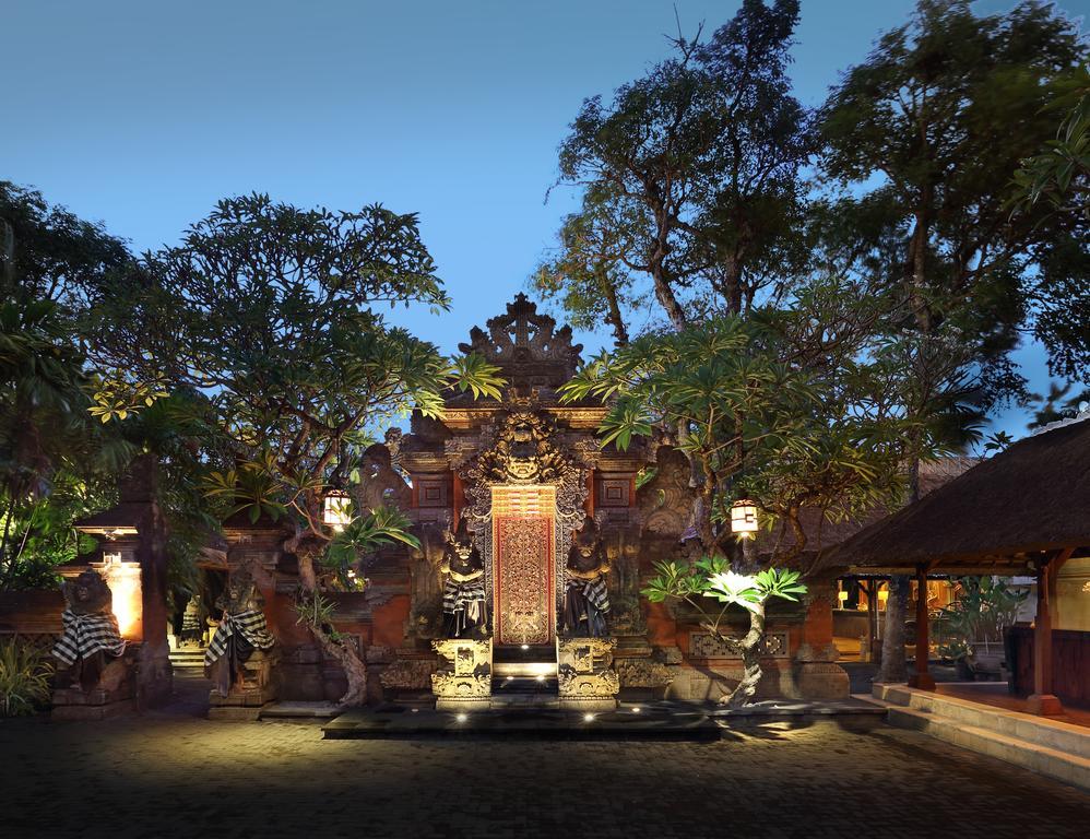 Puri Santrian Beach Resort And Spa Санур Экстерьер фото