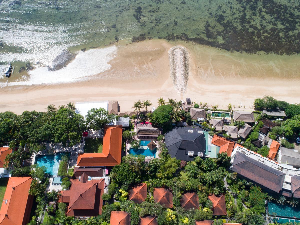Puri Santrian Beach Resort And Spa Санур Экстерьер фото